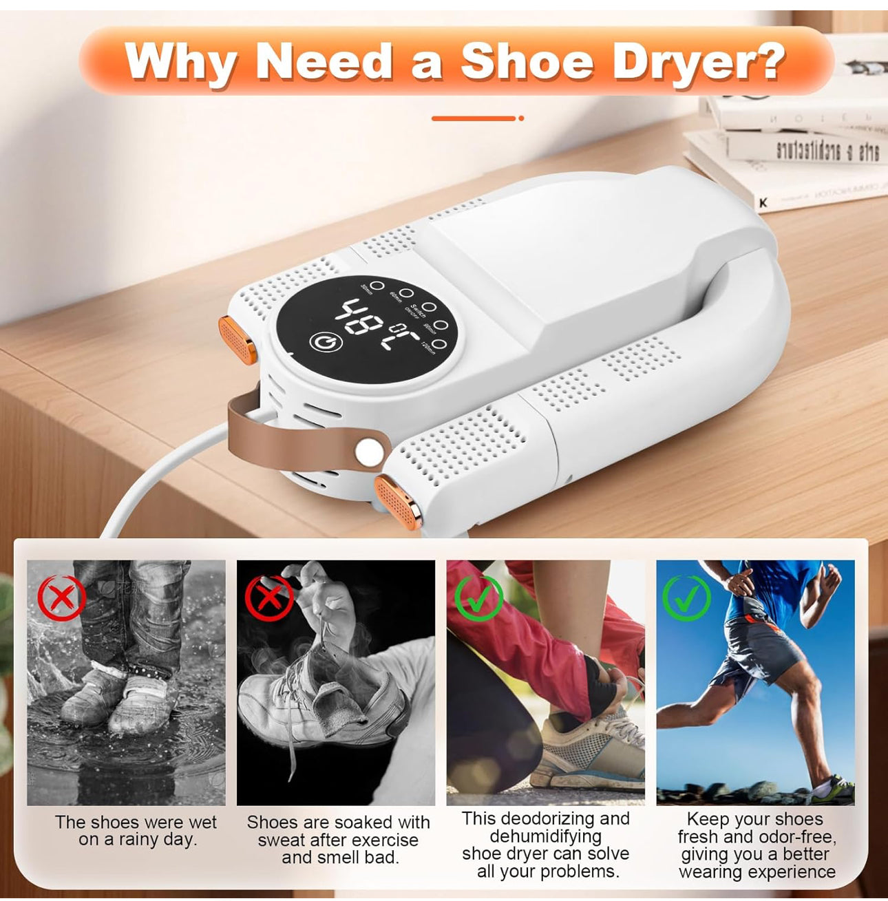 Intelligent Timer Shoe Dryer